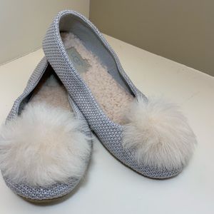 UGG Ballet Pom Pom Slippers